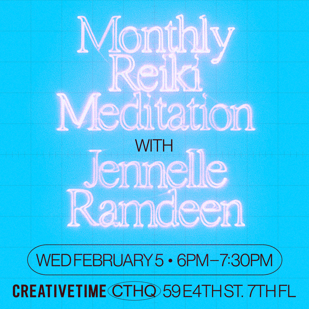 monthly reiki session poster for CTHQ